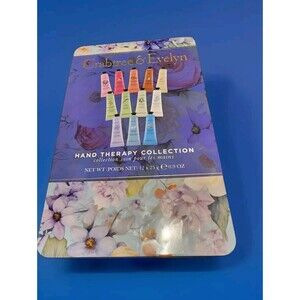 Crabtree & Evelyn Hand Therapy Collection Gift Tin 12 X 0.9 oz ea, Rare Find New